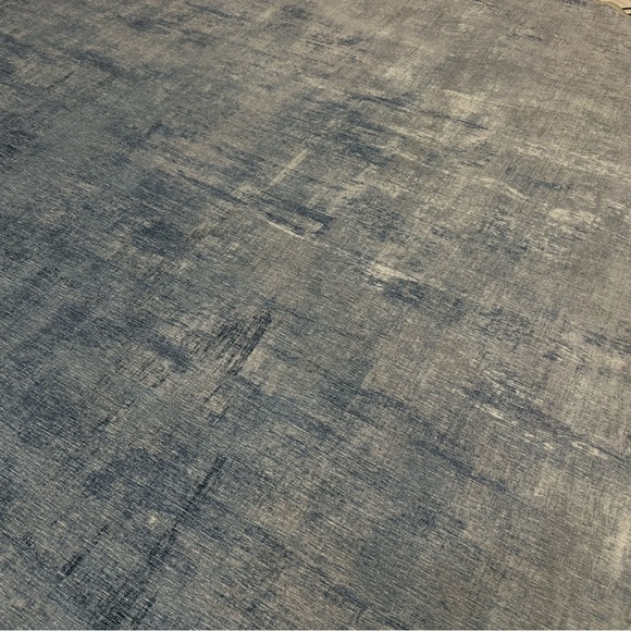 Ruggable 6’ Round Rug Impasto Slate Blue | Rug Cover Only No Pad | EUC |washable - Picture 5 of 6